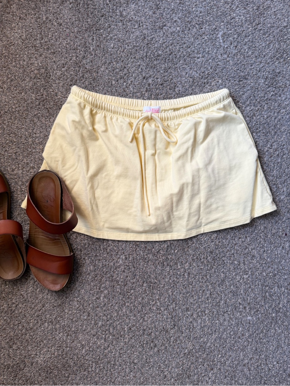 Butter Yellow Skort